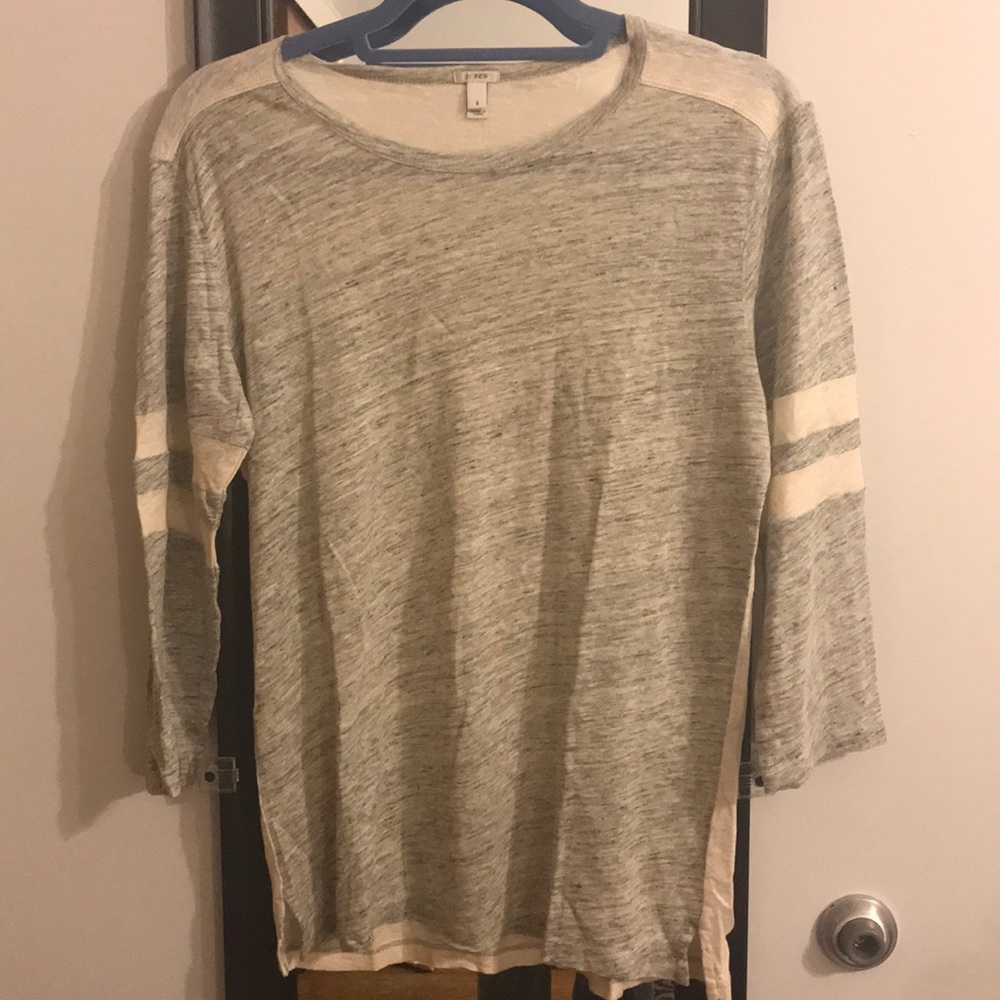 J.crew jcrew striped wringer tee small nwot